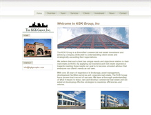 Tablet Screenshot of kgkgroupinc.com